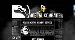 Desktop Screenshot of mortalkombat.honmaru.pl